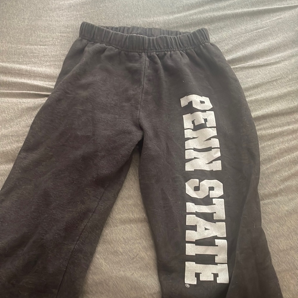Dark grey Penn state sweatpants